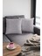 Tay Tüyü Dokuma Premium Kumaş Çift Taraflı Kırlent Sade Çizgili Yastık Kılıfı 43X43 Cm KRL082 3
