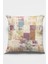 Premium Tay Tüyü Dokuma Kumaş Çift Taraflı Patchwork Kırlent Yastık Kılıfı 43X43 Cm KRL170 2