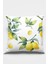 Tay Tüyü Dokuma Premium Kumaş Dekoratif Çift Taraflı Limonlu Kırlent Kılıfı 43X43 Cm KRL081 2