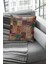 Patchwork Dokuma Premium Tay Tüyü Kumaş Çift Taraflı Kırlent Yastık Kılıfı 43X43 Cm KRL293 4