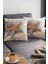 Dokuma Premium Tay Tüyü Kumaş Çift Taraflı 3D Deniz Kabukları Kırlent Yastık Kılıfı 43X43 Cm KRL459 3