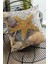 Dokuma Premium Tay Tüyü Kumaş Çift Taraflı 3D Deniz Kabukları Kırlent Yastık Kılıfı 43X43 Cm KRL459 4