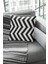 Zigzag Premium Tay Tüyü Dokuma Kumaş Çift Taraflı Kırlent Yastık Kılıfı 43X43 Cm KRL302 2