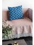 Dokuma Kumaş Premium Tay Tüyü Çift Taraflı Kırlent Yastık Kılıfı Yıldızlı Star 43X43 Cm KRL370 2