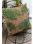 Hasır Görünümlü Dokuma Premium Tay Tüyü Kumaş Çift Taraflı Kırlent Yastık Kılıfı 43X43 Cm KRL183 4