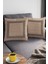 Tay Tüyü Dokuma Premium Kumaş Çift Taraflı Kırlent Hasır Görünümlü Yastık Kılıfı 43X43 Cm KRL189 3