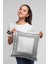 Çift Taraflı Kırlent Yastık Kılıfı Bohem Dokuma Premium Tay Tüyü Kumaş 43X43 Cm KRL218 2