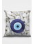 Çift Taraflı Kırlent Yastık Kılıfı Premium Tay Tüyü Dokuma Fas Desen Kumaş 43X43 Cm KRL277 1