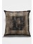 Premium Tay Tüyü Dokuma Kumaş Eskitme Çerçeveli Çift Taraflı Kırlent Yastık Kılıfı 43X43 Cm KRL327 1