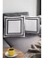 Tay Tüyü Dokuma Premium Kumaş Çift Taraflı Kırlent Yastık Kılıfı Modern Çerçeveli 43X43 Cm KRL321 3