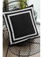 Çift Taraflı Kırlent Yastık Kılıfı Modern Çerçeveli Dokuma Premium Tay Tüyü Kumaş 43X43 Cm KRL322 2