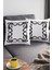 Tay Tüyü Dokuma Premium Kumaş Çift Taraflı Kırlent Yastık Kılıfı Sarmal Çerçeveli 43X43 Cm KRL317 3