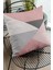 Tay Tüyü Premium Leke Tutmaz Kumaş Çift Taraflı Geometrik Kırlent Yastık Kılıfı 43X43 Cm KRL390 2