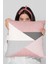 Tay Tüyü Premium Leke Tutmaz Kumaş Çift Taraflı Geometrik Kırlent Yastık Kılıfı 43X43 Cm KRL390 4