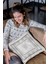 Zincir Çerçeveli Kırlent Yastık Kılıfı Premium Tay Tüyü Dokuma Kumaş Çift Taraflı 43X43 Cm KRL393 4