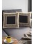 Çift Taraflı Kırlent Yastık Kılıfı Zincir Çerçeveli Dokuma Premium Tay Tüyü Kumaş 43X43 Cm KRL395 3