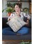 Çift Taraflı Kırlent Yastık Kılıfı Vintage Premium Tay Tüyü Dokuma Kumaş 43X43 Cm KRL411 1