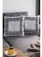 Zincir Çerçeveli Kırlent Yastık Kılıfı Premium Tay Tüyü Dokuma Kumaş Çift Taraflı 43X43 Cm KRL397 3