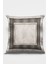 Tay Tüyü Dokuma Premium Kumaş Çift Taraflı Kırlent Yastık Kılıfı Zincir Çerçeveli 43X43 Cm KRL398 1