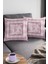 Premium Tay Tüyü Dokuma Kumaş Zincir Çerçeveli Çift Taraflı Kırlent Yastık Kılıfı 43X43 Cm KRL400 3