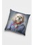 Kıyafetli Köpek Premium Tay Tüyü Dokuma Kumaş Çift Taraflı Kırlent Kılıfı 43X43 Cm KRL953 1
