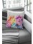 Renkli Zebralar Premium Tay Tüyü Dokuma Kumaş Çift Taraflı Kırlent Yastık Kılıfı 43X43 Cm KRL445 2