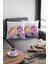 Renkli Zebralar Premium Tay Tüyü Dokuma Kumaş Çift Taraflı Kırlent Yastık Kılıfı 43X43 Cm KRL445 3