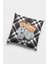 Tay Tüyü Dokuma Premium Kumaş Çift Taraflı Kırlent Mrs. Teddy Bear Yastık Kılıfı 43X43 Cm KRL905 1