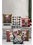 Dokuma Premium Tay Tüyü Kumaş Mr. Teddy Bear Çift Taraflı Kırlent Yastık Kılıfı 43X43 Cm KRL924 3