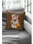 Dokuma Premium Tay Tüyü Kumaş Çift Taraflı Mrs. Teddy Bear Kırlent Yastık Kılıfı 43X43 Cm KRL921 5