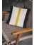 Premium Tay Tüyü Dokuma Kumaş Çift Taraflı Sade Çizgili Kırlent Yastık Kılıfı 43X43 Cm KRL976 5