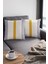 Sade Çizgili Premium Tay Tüyü Dokuma Kumaş Çift Taraflı Kırlent Yastık Kılıfı 43X43 Cm KRL977 4