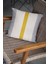 Sade Çizgili Premium Tay Tüyü Dokuma Kumaş Çift Taraflı Kırlent Yastık Kılıfı 43X43 Cm KRL977 5