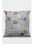 Premium Tay Tüyü Dokuma Kumaş Çini Desenli Çift Taraflı Kırlent Yastık Kılıfı 43X43 Cm KRL197 2