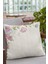Premium Tay Tüyü Dokuma Kumaş Çiçekli Çift Taraflı Kırlent Yastık Kılıfı 43X43 Cm KRL315 4