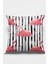 Flamingo Dokuma Premium Tay Tüyü Kumaş Çift Taraflı Kırlent Yastık Kılıfı 43X43 Cm KRL354 2