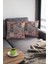 Tay Tüyü Dokuma Premium Kumaş Çift Taraflı Kırlent Patchwork Yastık Kılıfı 43X43 Cm KRL152 3