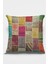 Premium Tay Tüyü Dokuma Kumaş Çift Taraflı Patchwork Kırlent Yastık Kılıfı 43X43 Cm KRL291 2