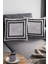 Modern Çerçeveli Kırlent Yastık Kılıfı Premium Tay Tüyü Dokuma Kumaş Çift Taraflı 43X43 Cm KRL214 3