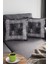Tay Tüyü Dokuma Premium Kumaş Çift Taraflı Kırlent Yastık Kılıfı Eskitme Çerçeveli 43X43 Cm KRL325 3