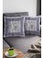 Çift Taraflı Kırlent Yastık Kılıfı Eskitme Çerçeveli Dokuma Premium Tay Tüyü Kumaş 43X43 Cm KRL326 3