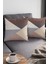 Leke Tutmaz Premium Tay Tüyü Kumaş Çift Taraflı Kırlent Geometrik Yastık Kılıfı 43X43 Cm KRL391 3