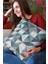 Premium Tay Tüyü Dokuma Kumaş Çift Taraflı Kırlent Yastık Kılıfı Geometrik 43X43 Cm KRL378 2
