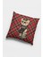 Premium Tay Tüyü Mr. Teddy Bear Çift Taraflı Kırlent Yastık Kılıfı Dokuma Kumaş 43X43 Cm KRL895 1