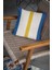 Premium Tay Tüyü Dokuma Kumaş Çift Taraflı Sade Çizgili Kırlent Yastık Kılıfı 43X43 Cm KRL971 5