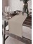 Bej Tek Renk Sade Ranır Masa Örtüsü Premimum Dokuma Kumaş Düz 40X140 Cm RNR027 1