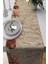 Elit Tay Tüyü Dokuma Leke Tutmaz Kumaş Masa Örtüsü Runner 3D Sahil 40X140 Cm RNR125 1