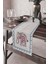 Elit Tay Tüyü Dokuma Leke Tutmaz Kumaş Masa Örtüsü Filli Runner 40X140 Cm RNR155 1