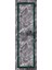 Leke Tutmaz Elit Tay Tüyü Dokuma Kumaş Masa Örtüsü Runner Mermer Çerçeveli 40X140 Cm RNR243 2