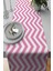 Masa Örtüsü Runner Elit Tay Tüyü Dokuma Leke Tutmaz Kumaş Zigzag 40X140 Cm RNR303 1